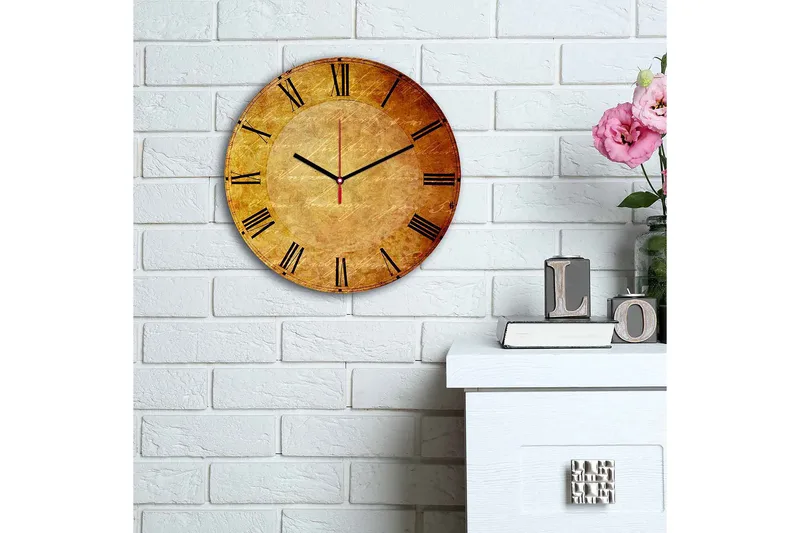 Decorative MDF Clock 30x - Interiør - Veggdekorasjon - Klokker