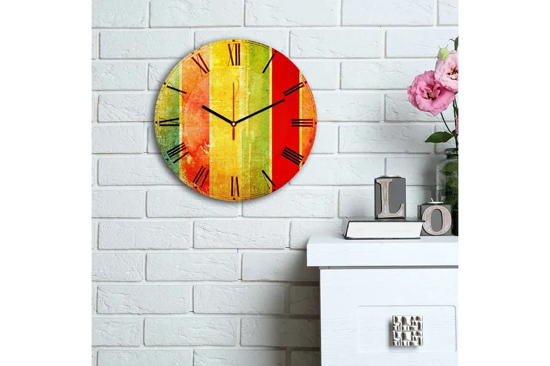 Decorative MDF Clock 30x - Interiør - Veggdekorasjon - Klokker