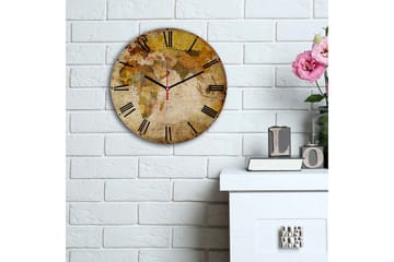 Decorative MDF Clock 30x - Interiør - Veggdekorasjon - Klokker