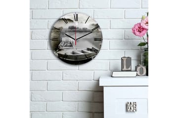 Decorative MDF Clock 30x - Interiør - Veggdekorasjon - Klokker