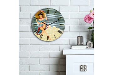 Decorative MDF Clock 30x - Interiør - Veggdekorasjon - Klokker