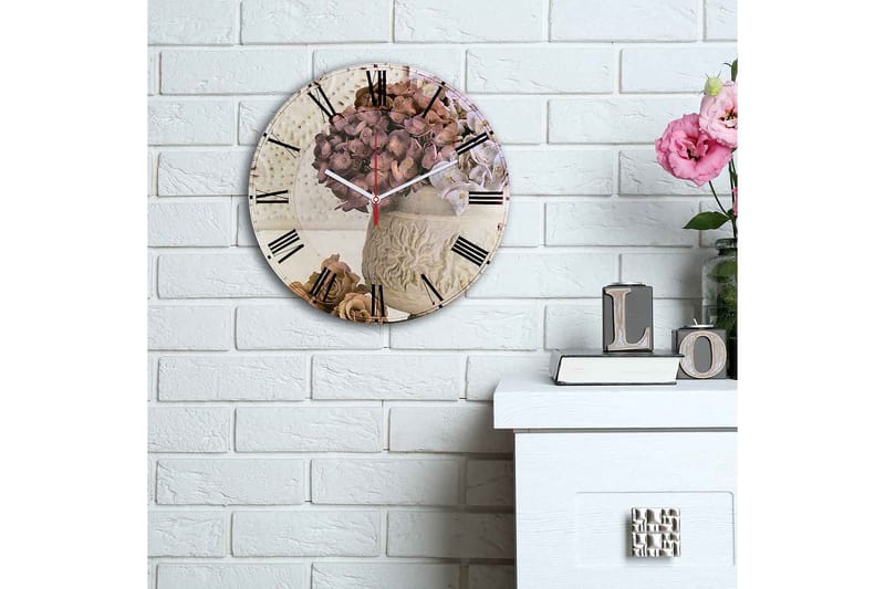 Decorative MDF Clock 30x - Interiør - Veggdekorasjon - Klokker