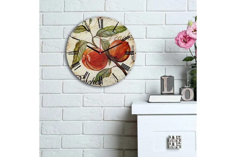 Decorative MDF Clock 30x - Interiør - Veggdekorasjon - Klokker