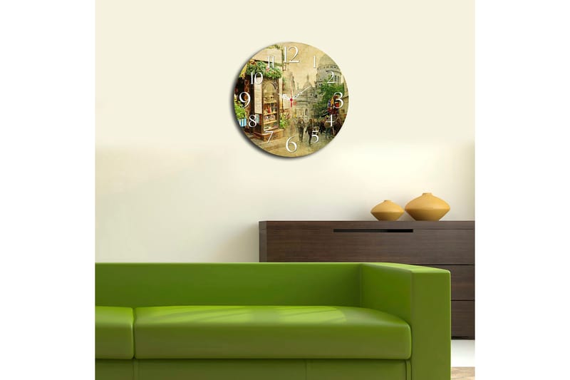 Decorative MDF Clock 40x - Interiør - Veggdekorasjon - Klokker