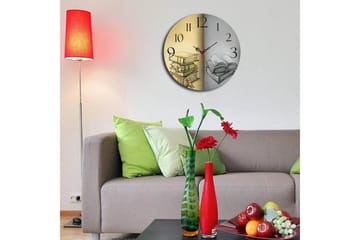 Decorative MDF Clock 40x - Interiør - Veggdekorasjon - Klokker