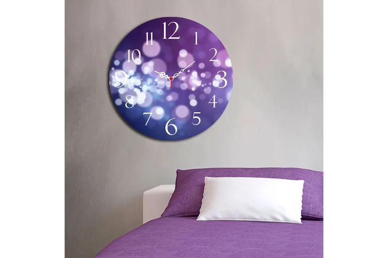 Decorative MDF Clock 40x - Interiør - Veggdekorasjon - Klokker