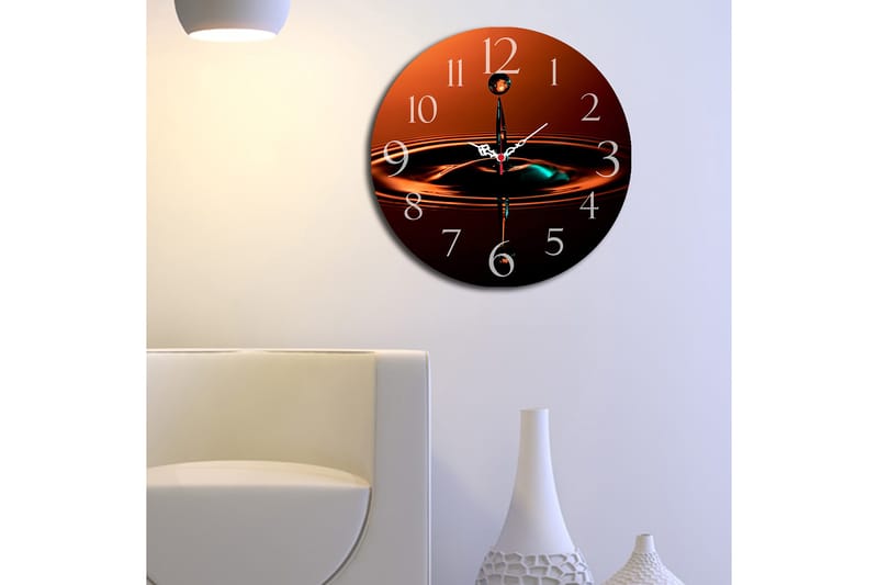 Decorative MDF Clock 40x - Interiør - Veggdekorasjon - Klokker