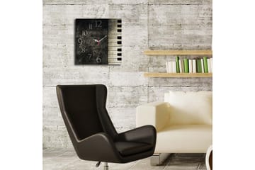 Decorative MDF Clock 40x40 - Interiør - Veggdekorasjon - Klokker