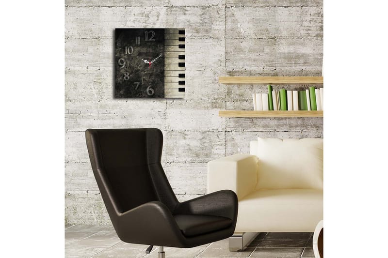 Decorative MDF Clock 40x40 - Interiør - Veggdekorasjon - Klokker