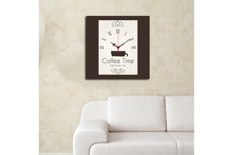 Decorative MDF Clock 40x40 - Interiør - Veggdekorasjon - Klokker