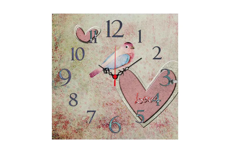 Decorative MDF Clock 40x40