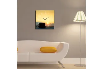 Decorative MDF Clock 40x40 - Interiør - Veggdekorasjon - Klokker