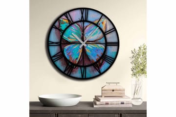 Decorative MDF Clock 50x - Interiør - Veggdekorasjon - Klokker