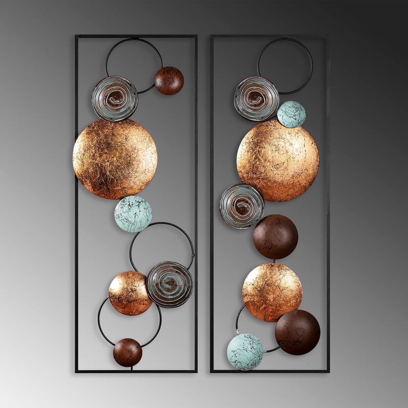 Decorative Metal Wall Accessory Wallxpert - Interiør - Veggdekorasjon - Dekorativ plast