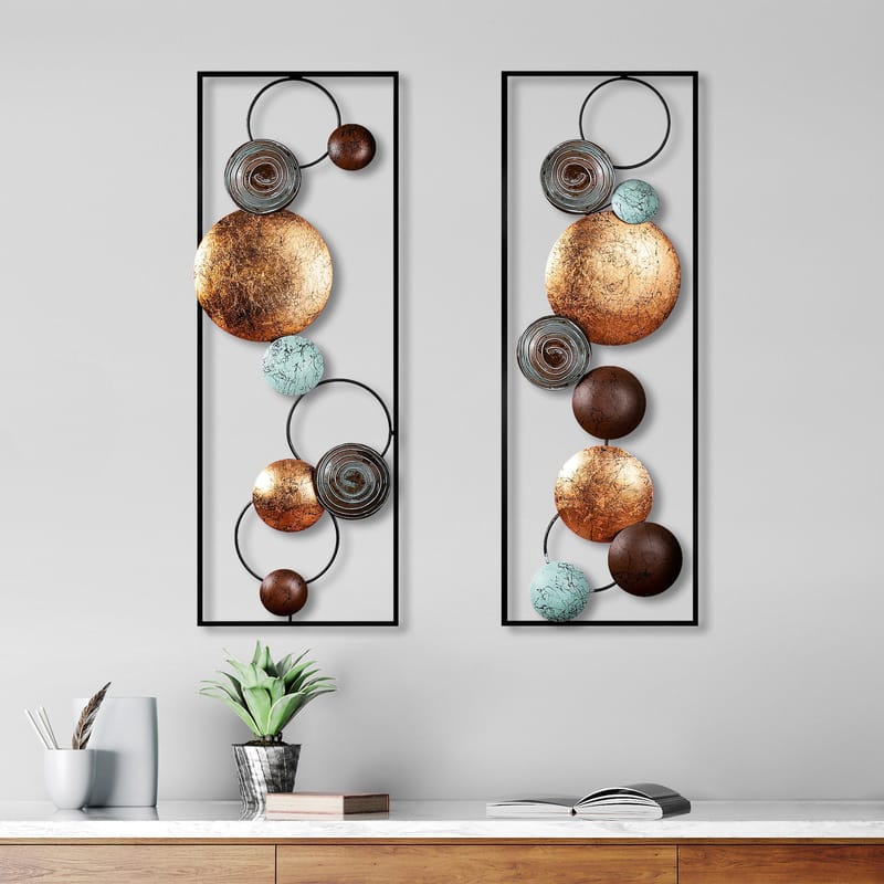 Decorative Metal Wall Accessory Wallxpert - Interiør - Veggdekorasjon - Dekorativ plast