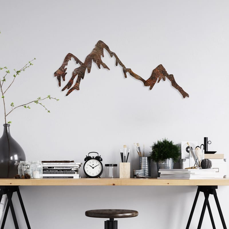 Decorative Metal Wall Accessory Wallxpert - Interiør - Veggdekorasjon - Dekorativ plast