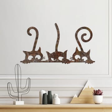 Decorative Metal Wall Accessory Wallxpert - Interiør - Veggdekorasjon - Dekorativ plast