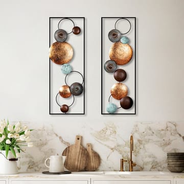 Decorative Metal Wall Accessory Wallxpert - Interiør - Veggdekorasjon - Dekorativ plast