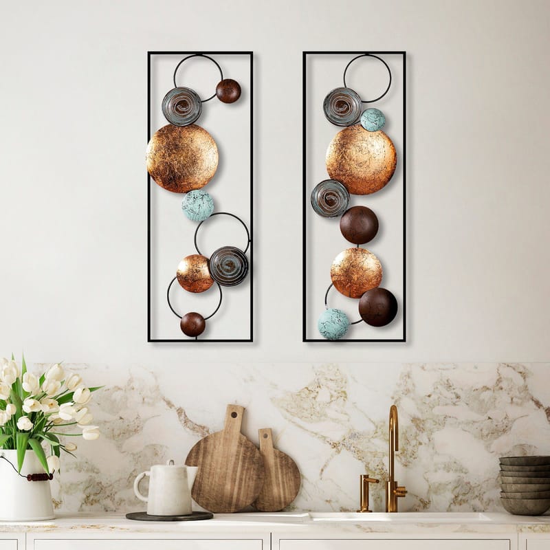 Decorative Metal Wall Accessory Wallxpert - Interiør - Veggdekorasjon - Dekorativ plast