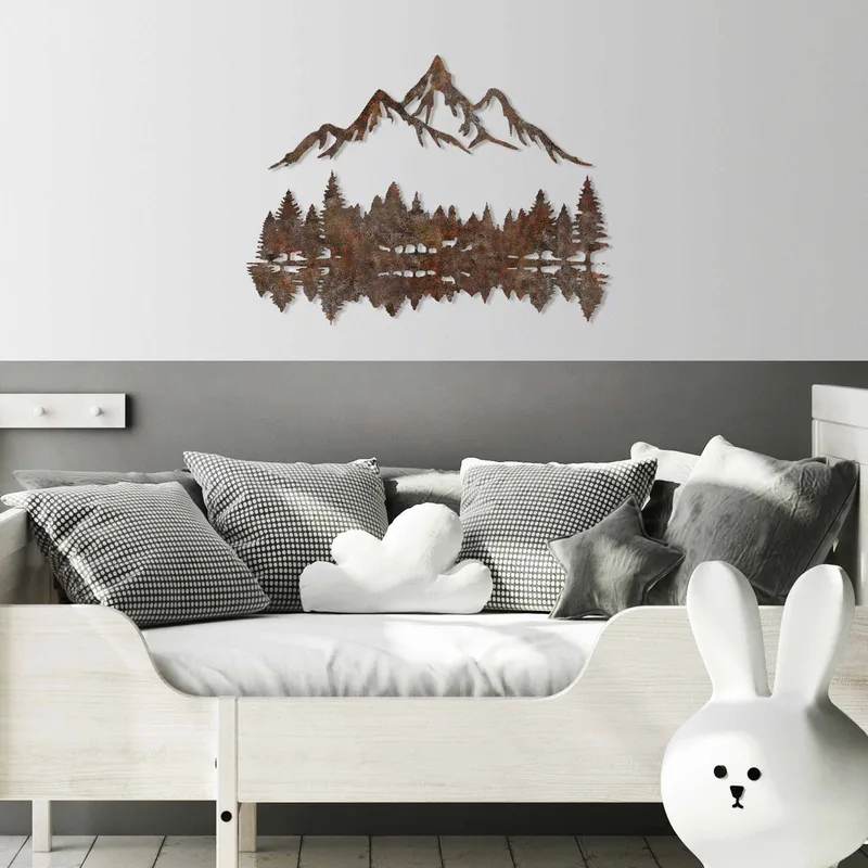 Decorative Metal Wall Accessory Wallxpert - Interiør - Veggdekorasjon - Dekorativ plast