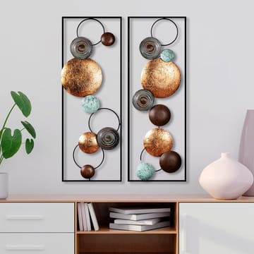 Decorative Metal Wall Accessory Wallxpert - Interiør - Veggdekorasjon - Dekorativ plast