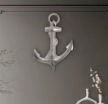 Eliena Veggdekorasjon 47 cm - Sølvfarget - Interiør - Dekorasjon & innredningsdetaljer - Pyntegjenstander - Skulptur