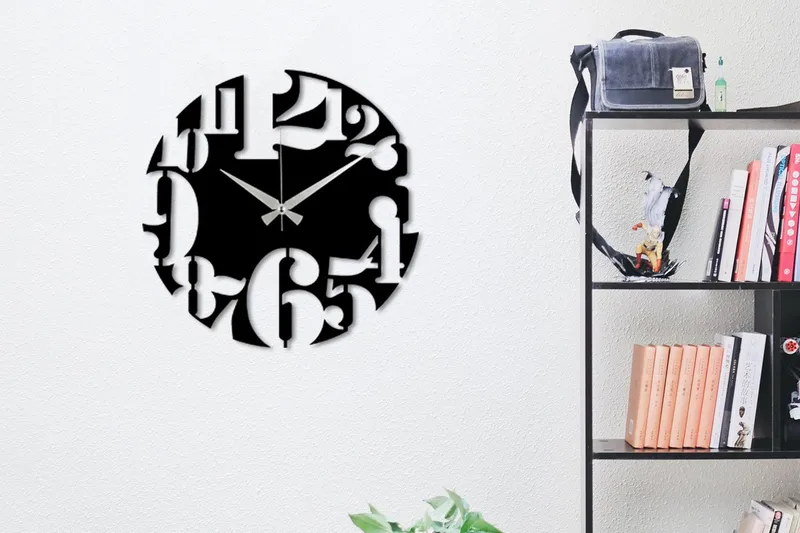 Enzoclock - S001, Svart