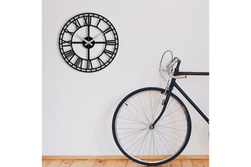 Enzoclock - S002 - Svart - Interiør - Veggdekorasjon - Klokker