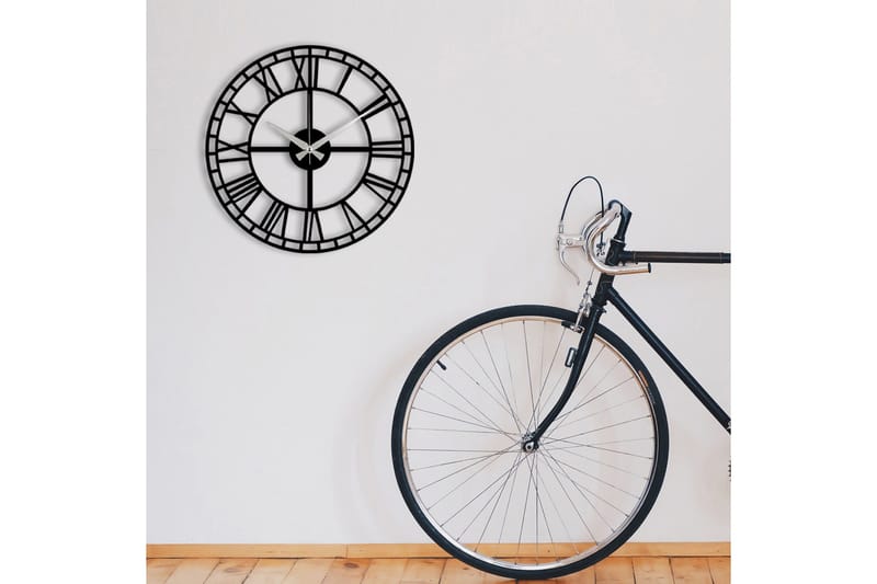 Enzoclock - S002 - Svart - Interiør - Veggdekorasjon - Klokker