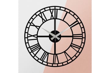 Enzoclock - S002 - Svart - Interiør - Veggdekorasjon - Klokker