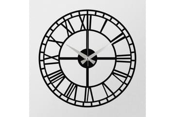 Enzoclock - S002 - Svart - Interiør - Veggdekorasjon - Klokker