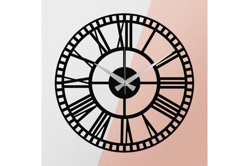 Enzoclock - S004 - Svart - Interiør - Veggdekorasjon - Klokker