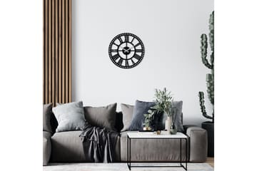 Enzoclock - S004 - Svart - Interiør - Veggdekorasjon - Klokker