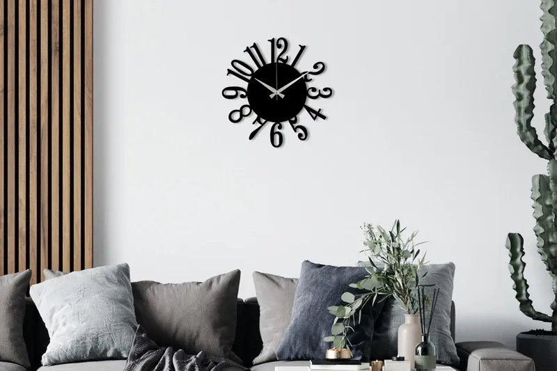 Enzoclock - S005, Svart