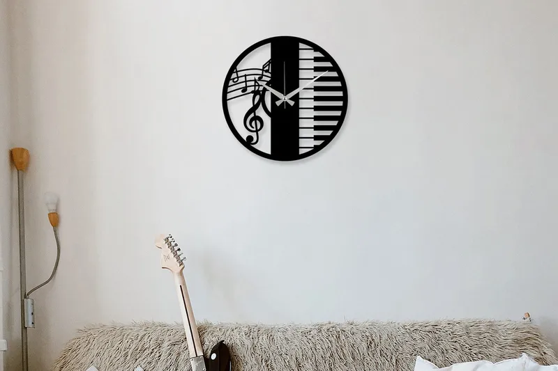 Enzoclock - S008, Svart