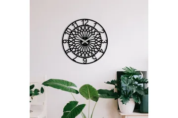 Enzoclock - S009 - Svart - Interiør - Veggdekorasjon - Klokker