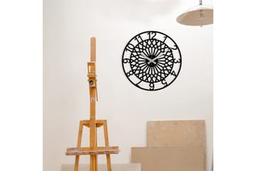 Enzoclock - S009 - Svart - Interiør - Veggdekorasjon - Klokker