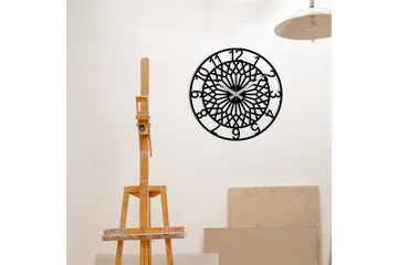 Enzoclock - S009 - Svart - Interiør - Veggdekorasjon - Klokker
