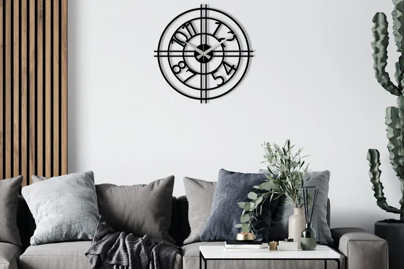 Enzoclock - S010, Svart