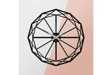 Enzoclock - S013 - Svart - Interiør - Veggdekorasjon - Klokker