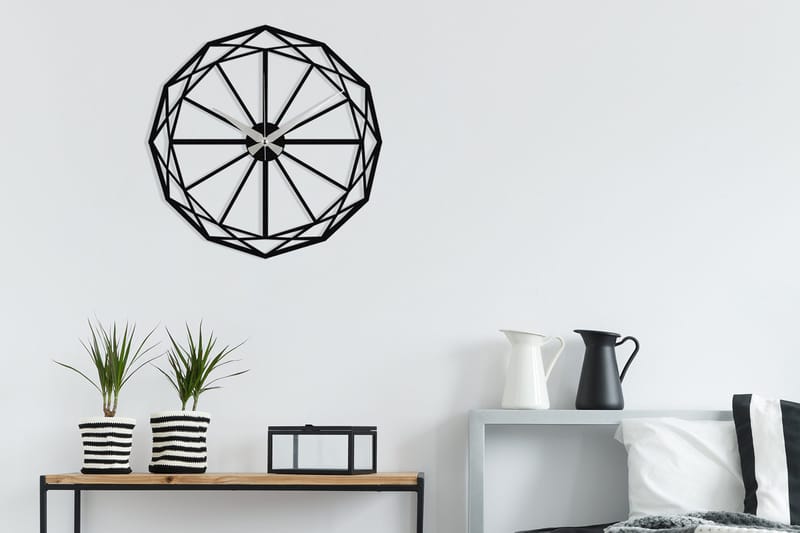 Enzoclock - S013, Svart