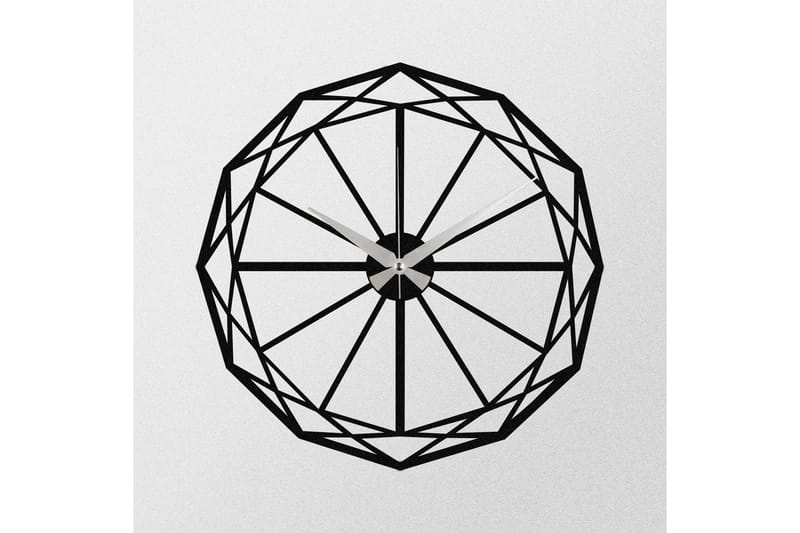 Enzoclock - S013 - Svart - Interiør - Veggdekorasjon - Klokker