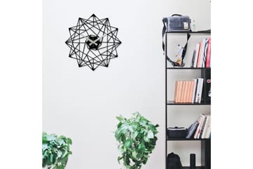 Enzoclock - S015 - Svart - Interiør - Veggdekorasjon - Klokker