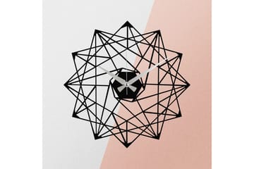 Enzoclock - S015 - Svart - Interiør - Veggdekorasjon - Klokker