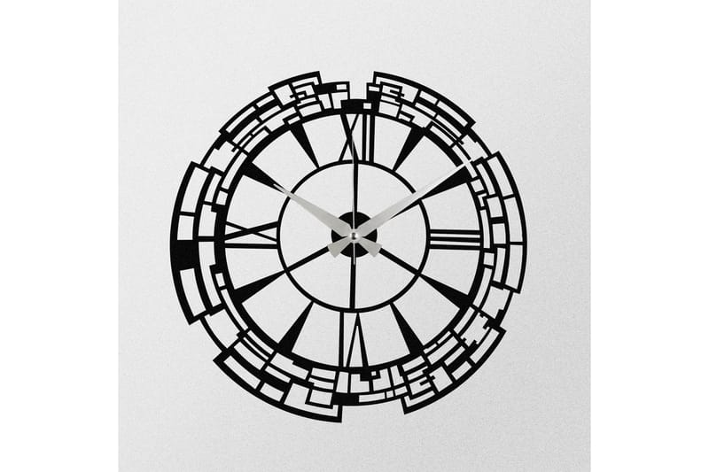 Enzoclock - S016 - Svart - Interiør - Veggdekorasjon - Klokker