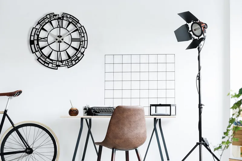 Enzoclock - S016, Svart