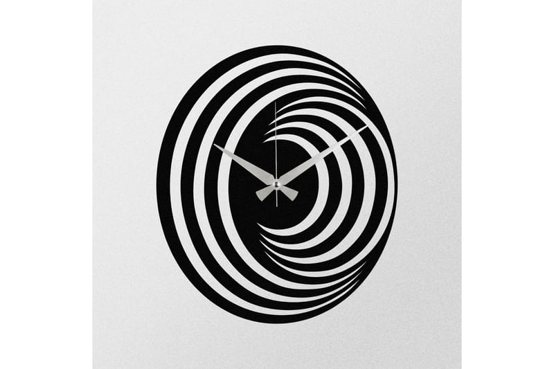 Enzoclock - S017 - Svart - Interiør - Veggdekorasjon - Klokker