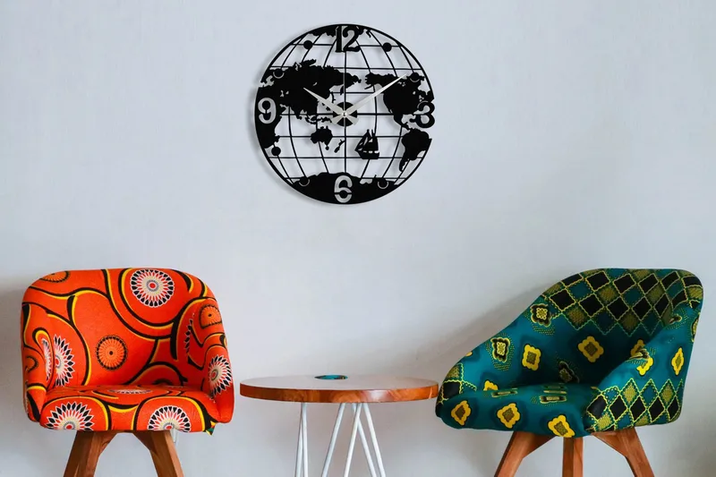 Enzoclock - S018, Svart