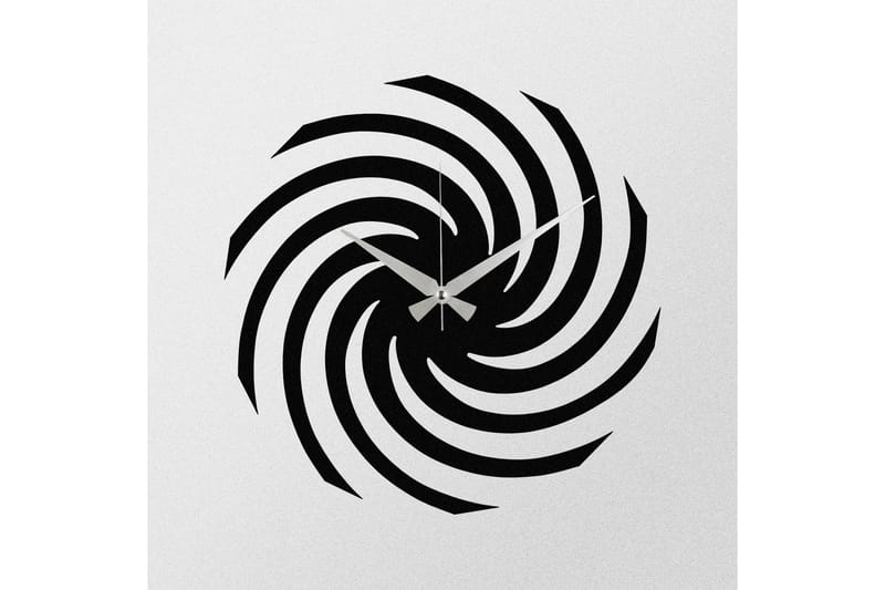 Enzoclock - S023 - Svart - Interiør - Veggdekorasjon - Klokker