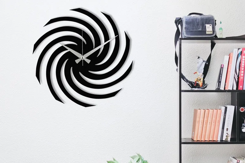 Enzoclock - S023, Svart